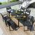 Retro Iron Art Distressed Bar Coffee Chair Leisure Office Chair American Country Dining Table and Chair Starbucks Chair
