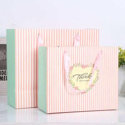 Ivory Board Bag Customized Shopping Bag Gift Handbag Clothing Tote Bag Gift Bag Printing