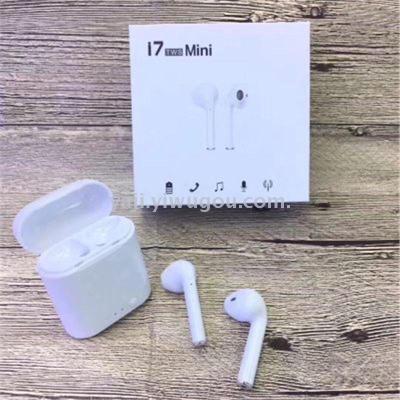 I7 bluetooth headset i7s mini with charging compartment wireless bluetooth headset
