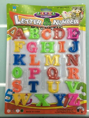 Letter Sticker, Children's Educational Toys, Refridgerator Magnets, Factory Direct Sales