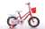 Bicycle buggy 121416 new children's bicycle with back seat and car basket