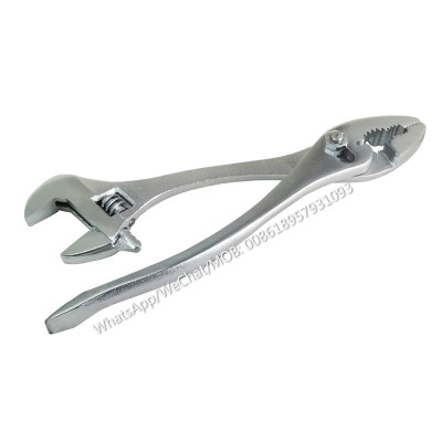 One word screwdriver carp pliers adjustable wrench combination tool