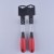 Domestic cross screwdriver 6150 pole dual color hole handle