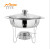 Solid liquid alcohol stove small pot stainless steel self-service alcohol stove hotel round meal stove