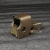 Personalized bronze 551 inner red dot holographic sight