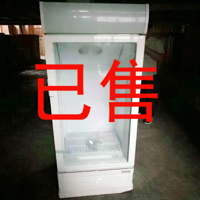 Foreign trade display cabinet 208L refrigerated vertical beverage cabinet single door display cabinet glass door