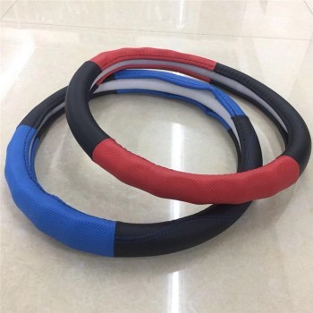 Car Steering Wheel Cover Wear-Resistant Leather Environmental Protection Inner Ring Car Steering Wheel Cover Universal