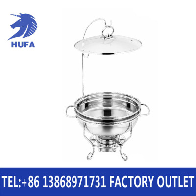 Breakfast Insulated Dining Stove Double Basin Geophone Line Dining Stove with Hooks Buffet Stove round Dining Stove