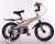 Bicycle buggy 121416 new aluminum alloy wheel top grade children's bicycle