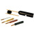 9mm gun brush portable black tube brush tube brush cleaning set