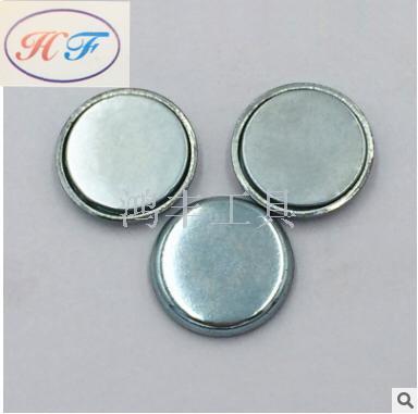 Manufacturers direct sales of single-side magnet custom circular ndfeb strong packing small magnetic galvanized
