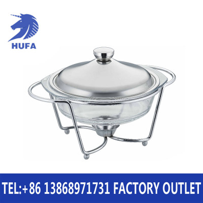 Stainless Steel Glass Alcohol Stove Hotel Self-Service Multi-Purpose Alcohol Stove