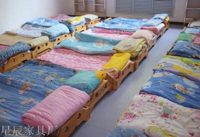 Kindergarten Children's Bed Kid Bed Thickened Plastic Bed Full Splicing Bed Kindergarten Small Bed Injection Molding Bed Plank Bed
