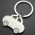 Fine zinc alloy car key ring