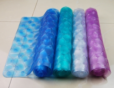 Transparent water cube bath mat bath massage mat non-slip mat PVC bath mat bath mat non-slip mat