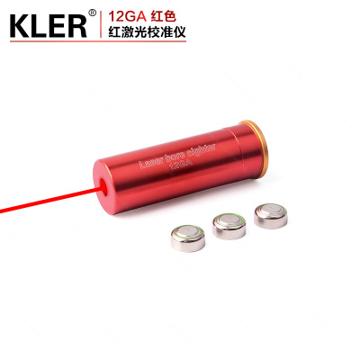 12G red gun calibrator red laser calibrator collimator