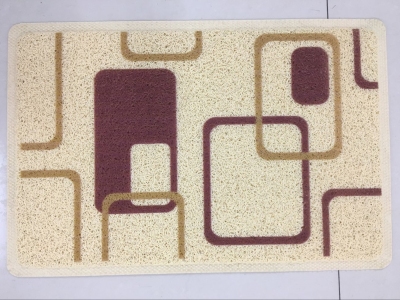 Thickened PVC sprayed indy pad anti-slip mat door mat PVC sprayed indy pad flower mat brushed color sprayed indy pad