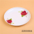 Miamine plate imitation porcelain plastic plate round cover pouring rice plate hotel plate melamine tableware