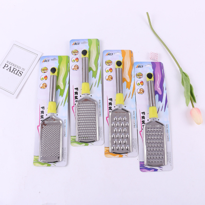 Stainless steel round handle vegetable grater for different shapes