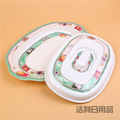 Miamine material large anti-imitation imitation of tableware western dishes