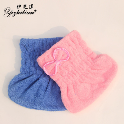 Shampoo dry hair cap adult long hair quick dry towel thickened shower cap super absorbent water cute 3007