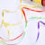 Wedding festival Christmas decoration ribbon 5mm*100Y pure color balloon ribbon gift box decoration