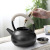 Kung Fu Tea Set Quiet Black Pottery Pelican Teapot Open Flame Suitable for Tea Making Tea Boiling Water Wholesale and Distribution