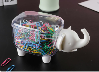 Small Elephant Transparent Storage Box