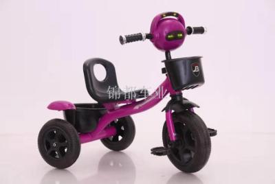 Children's tricycle manufacturers direct sales with basket baby bicycle new tricycle with bucket buggy