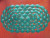 Solid color transparent oval plain color shell bath mat non-slip pad PVC massage pad bath mat non-slip pad