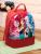 Children's silicone cartoon backpack double shoulder backpack snow girl small bag adult parent-child backpack