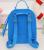 Children's silicone cartoon backpack double shoulder backpack ultraman small bag adult parent-child backpack