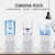 High-end air table water dispenser small household refrigeration mini dormitory ice warm and hot vertical cold and hot