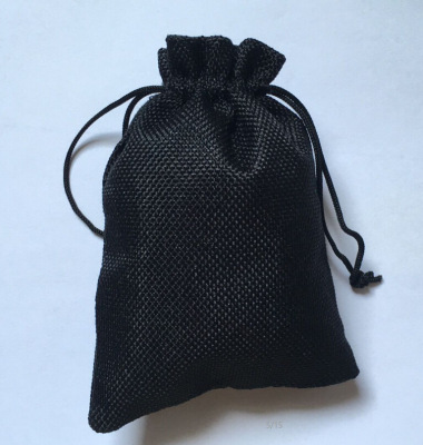 7*9 Sack in Stock Wholesale Logo Linen Sack Drawstring Bundle Linen Cotton Cloth Packaging Bag Customization