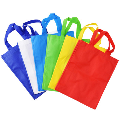 Factory Wholesale Spot Clothing Environmental Protection Portable Shopping Bag Mall Shopping Portable Non-Woven Bag Printable Logo