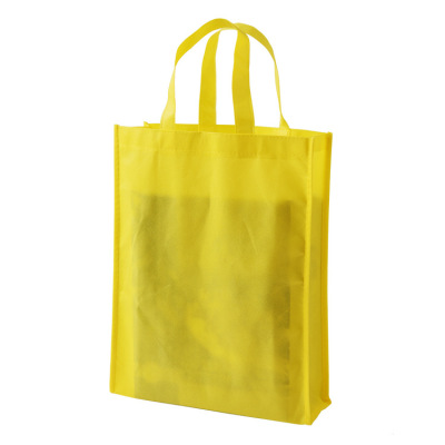 Non-Woven Custom Spot Empty Bags Printing Non-Woven Handbag Exhibition Gift Bag Customizable Logo