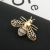 European and American jewelry fashion creative move micro zircon - studded animal insect bee brooch brooch garment manufacturers
