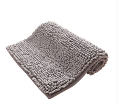 Chenille floor mat non - slip suction bathroom kitchen study use