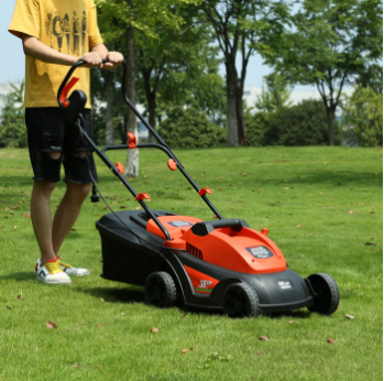 Small household electric hand push lawn mower plug-in lawn mower lawn mower lawn mower