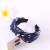 Manufacturers spot sales multicolor sweet joker cloth art hair band wave head band anti-slip wide side hair card