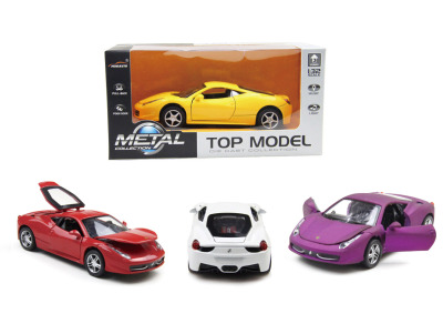 3201E ferrari alloy car toy car model furnishings collection handicrafts