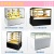 Cake Display Cabinet West Point Refrigerated Display Cabinet Right Angle Fresh-Keeping Display Cabinet