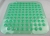 Transparent solid color square dots round beads plain color transparent bath mat non-slip mat PVC floor mat bath ma 
