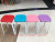 Manufacturer sells fashionable sitting room hotel directly to wait for stool multi-purpose plastic colour stool