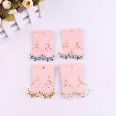 Simple move fashion elegant temperament joker decorative popular new earrings female accessories