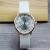 New fashion trend ultra-thin two-eye decoration belt ladies watch quartz watch