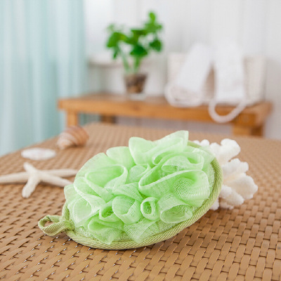 Huilong bamboo fiber +PE bath flower scrub bath towel exfoliate dead skin bath towel towel back bath towel daily manufacturers