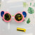 New cat children's sunglasses dazzle color boy baby sunglasses sunshade glasses