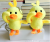 Soft toy small pendant shake sound duck doll wedding ceremony throwing gift accessories bag doll
