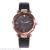Hot style crystal face full star color matching lady bright pink fashion watch